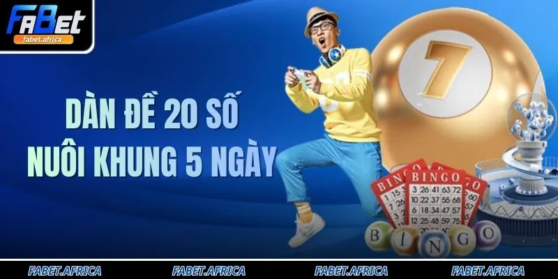 Dàn Đề 20 Số Nuôi Khung 5 Ngày Bất Bại Và Cách Vào Tiền